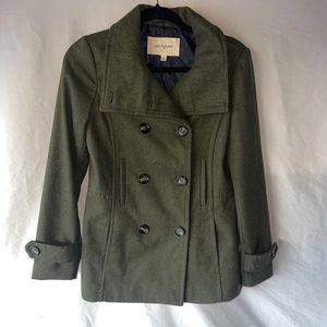 Thread & Supply Medium Size Forest Green Peacoat - Natalya Style